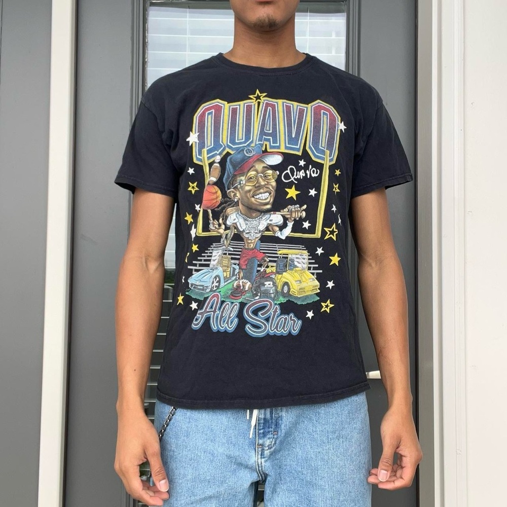 Vintage Streetwear Style Rap Quavo All Star Tee